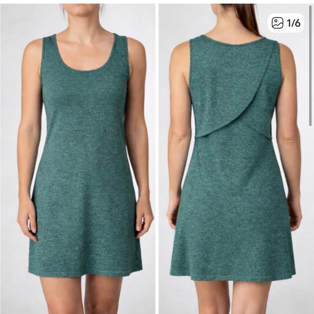 Patagonia Seabrook Sleeveless Dress Jersey Shift Comfort Stretch Size Medium